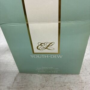 Estee Lauder Youth‑Dew Dusting Powder — Mint Green Packaging